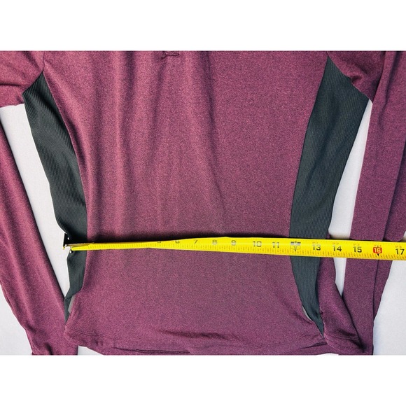 REI Women's S Dark Burgundy Athletic‎ 1/4 Zip Pullover - Picture 8 of 14